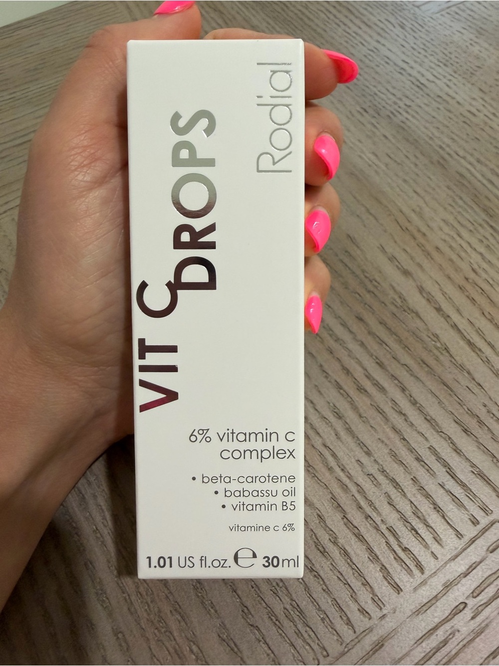 Brand New Rodial Vit C Drops 6% Vitamin C Complex